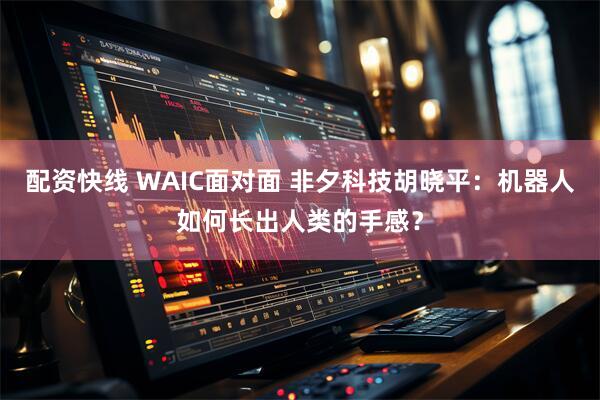 配资快线 WAIC面对面 非夕科技胡晓平：机器人如何长出人类的手感？