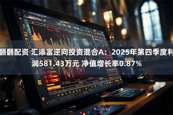 翻翻配资 汇添富逆向投资混合A：2025年第四季度利润581.43万元 净值增长率0.87%